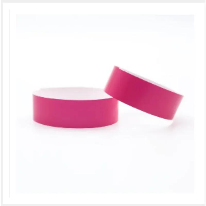 100 st engångspappersarmband för evenemang, neonfestarmband, färgade armband, vattentäta pappersklubbarmband, entrébiljett