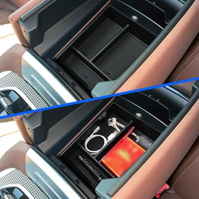 Pro BMW X5 G05 X6 G06 X7 G07 2019-2025 Úložný box do loketní opěrky Příslušenství Organizér Úklid ABS