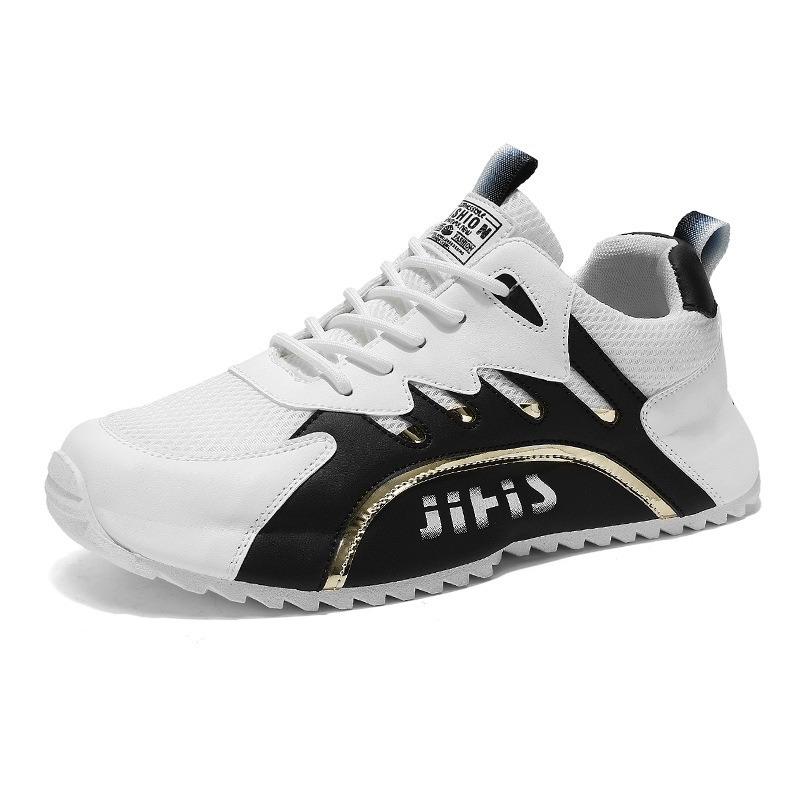 Summer Men's Shoes New Breathable Mesh Shoes Men's Trend Versatile Soft-soled Sports Shoes Casual Trendy Shoes