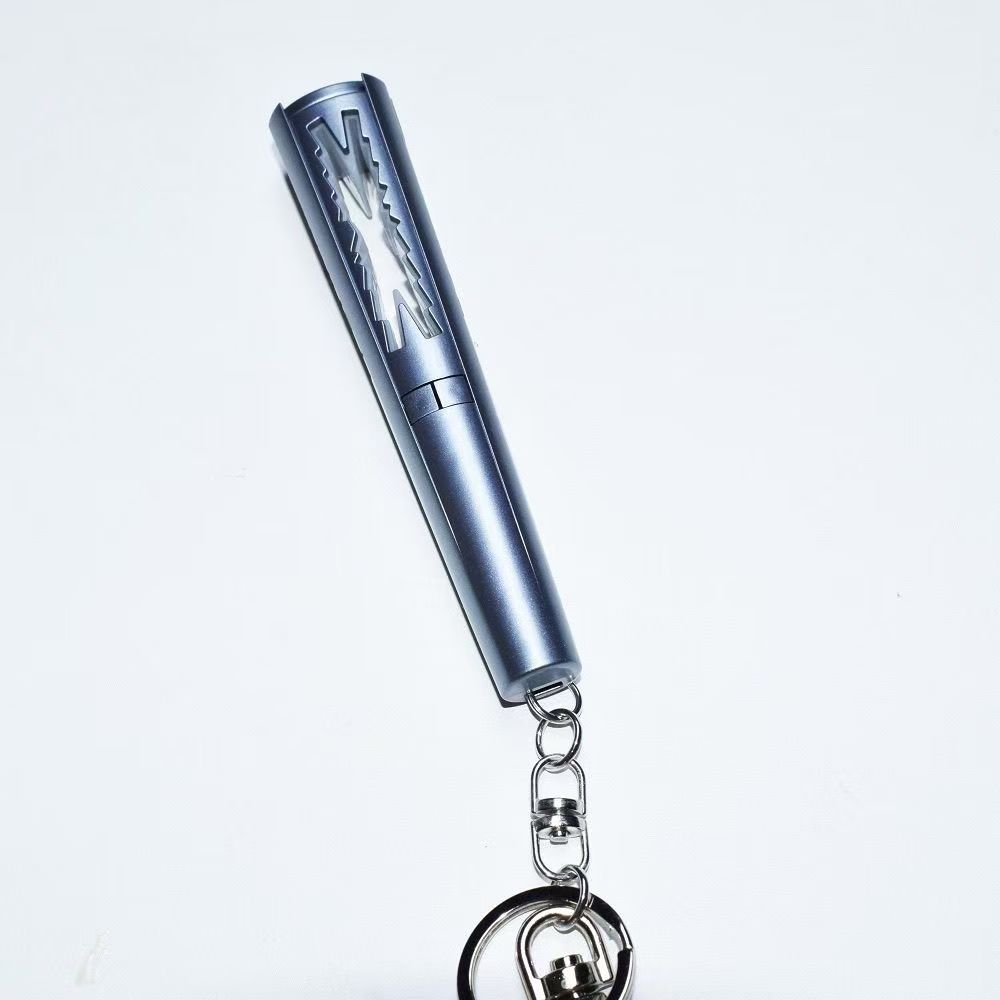 Skzoo Stray Kids Kpop Le Mini Lightstick Keychain Fluorescent Lamp Pendant Fans Collection Ornament Le Sserafim