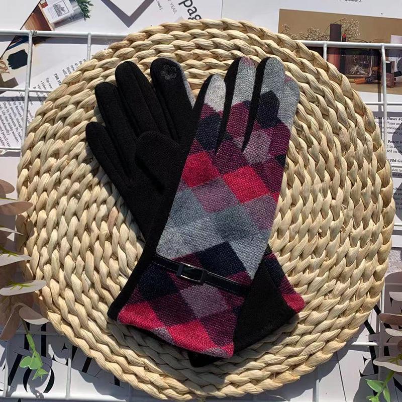 

Осенние теплые перчатки, флис, непромокаемый, флисовые утолщенные перчатки, женские перчатки для велоспорта и альпинизма на открытом воздухе average size