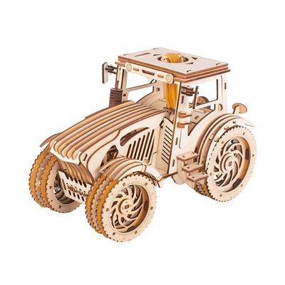 Wood Tractor 3D Tredimensionellt pussel korea 3d pussel