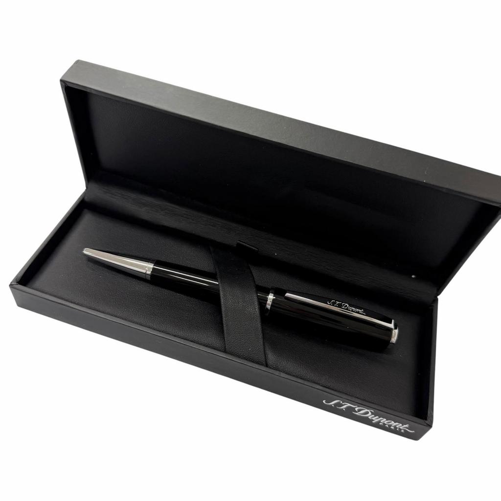 Excellent Dupont Ballpoint pen Defi Millennium Twist type black mens Used
