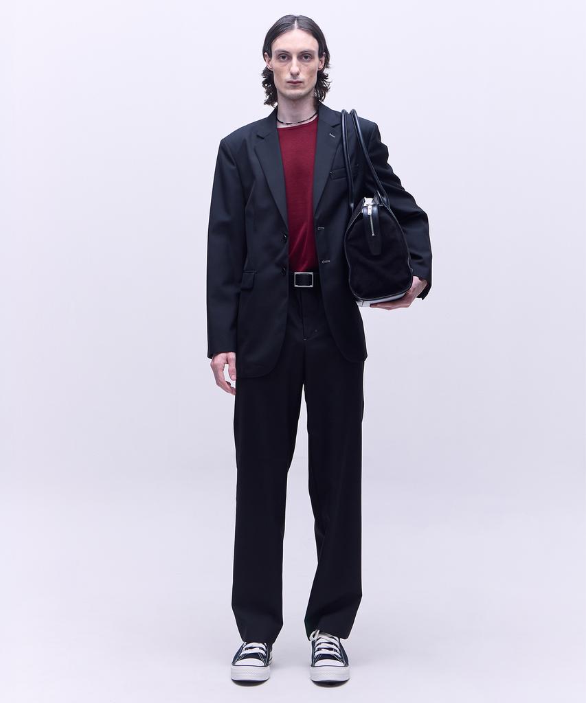 Keep It In A Set Regular Fit Tailored Jacket (Black)