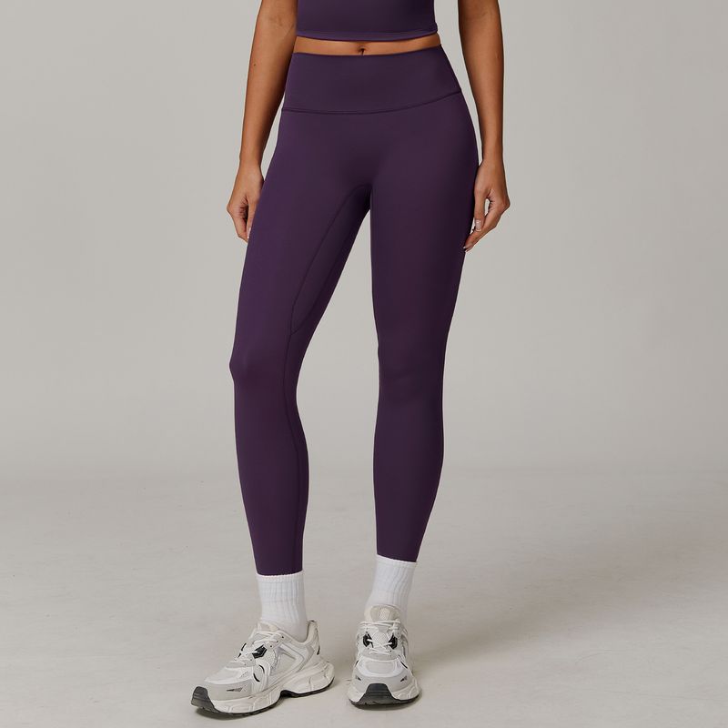 Nude Feel Yoga Pants Women's 2025 New Arrival Peach Hip Seamless Belly Contracting and Close-Fitting Outwear Running Sports Quick-Drying Fitness Pants