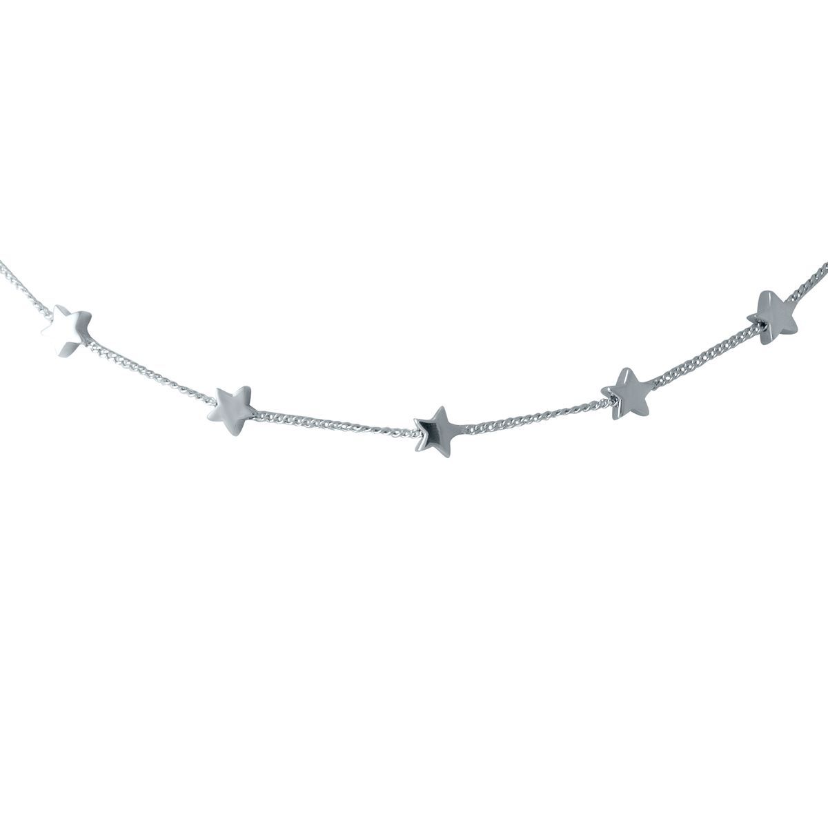 

Срібне кольє без каміння (2014348) 400430