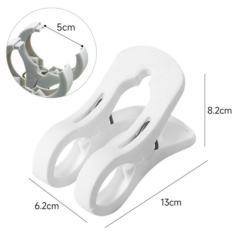 1/3/5 BUC Clips Mari Cârlig de Rufe Rezistent la Vânt Puternic Soare Plapumă Plastic Fără Cusături Clip Plapumă Suport Foaie Uscare Cârlig de Rufe