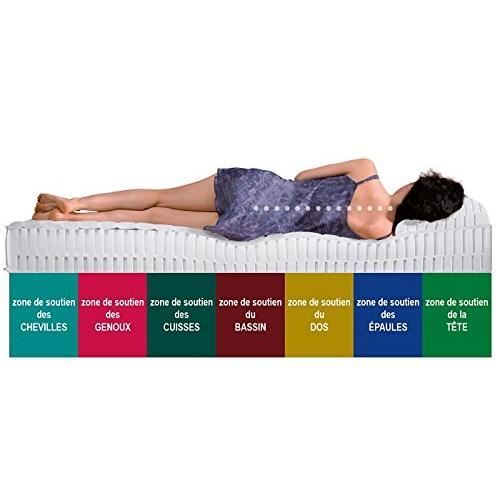 Matelas en mousse NUITS D'OR Up&amp;Down 70x190 - Soutien ferme - Densité 35 Kg/m3