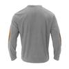 Herren Rundhals Casual Stehkragen Kord Langarm Sweatshirt für Frühling und Herbst