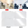 2Pcs Car Glass Roof Sunshade Front Rear Open Sunroof Windshield Shade Net UV Protection Interior Cover For Tesla Model 3 Y
