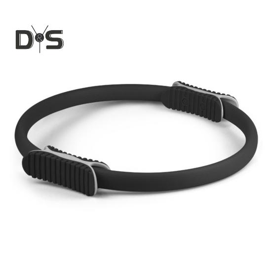 

Женское кольцо для пилатеса с нескользящими ручками для ног, тонизирующее внутреннюю часть бедра, упражнения для мышц тазового дна, круг для йоги, домашний тренажерный зал, фитнес-оборудование чёрный