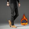 Spring And Autumn New Style Mid-High Waist Retro Color Stretch Men's Jeans Men's Slim Straight Versatile Trendy Brand