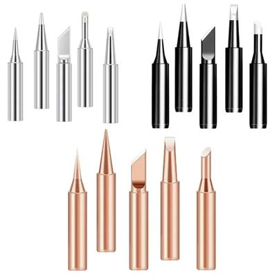5 Environmentally Friendly Constant Temperature Soldering Iron Tips Practical Universal Soldering Tips with Internal Heating