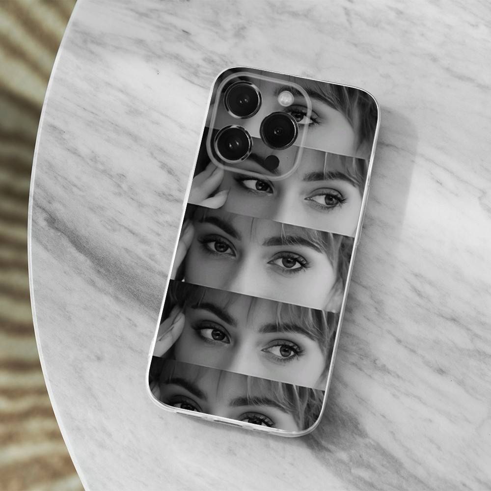 Singer T-Tini S-Stoessel Phone Case For iPhone 16,15,14,13,12,11 Pro,Max,Plus,X,XS,XR,SE,Mini Transparent Soft Cover