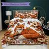 Woodland Storybook Pattern Bedding Uilt Set Uilt Cover Pillowcase Home Decoration Birthday Gift (1 * Duvet Cover + 2 * Pillowcase Without Core)