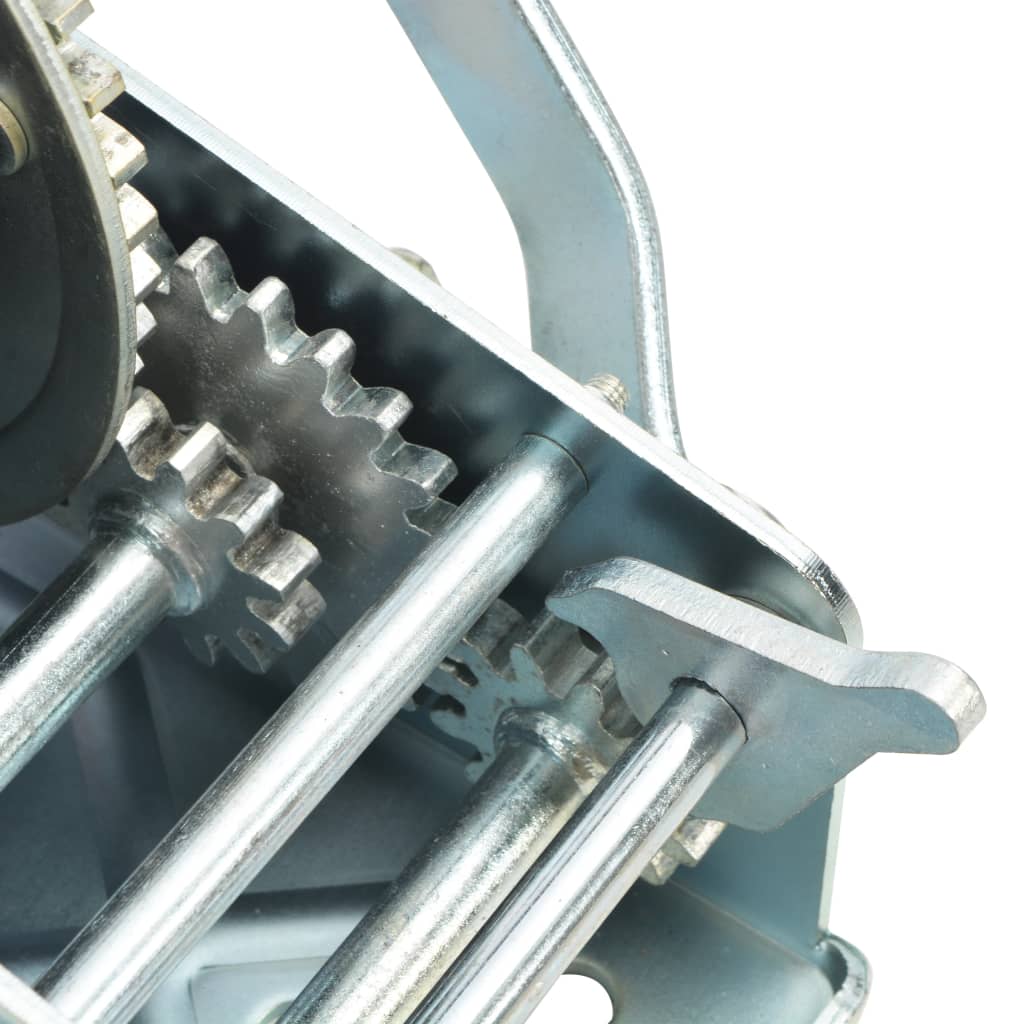 Vidaxl Hand Winch with Strap, 1587 Kg