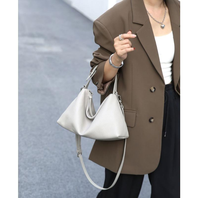 Cowhide Women's Shoulder Crossbody Large Capacity Bag Soft Leather