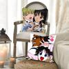 School R-Rumble Anime Pillow Case Fashion Square Pillowcase Bedroom Sofa Room Ins Decoration Leisure