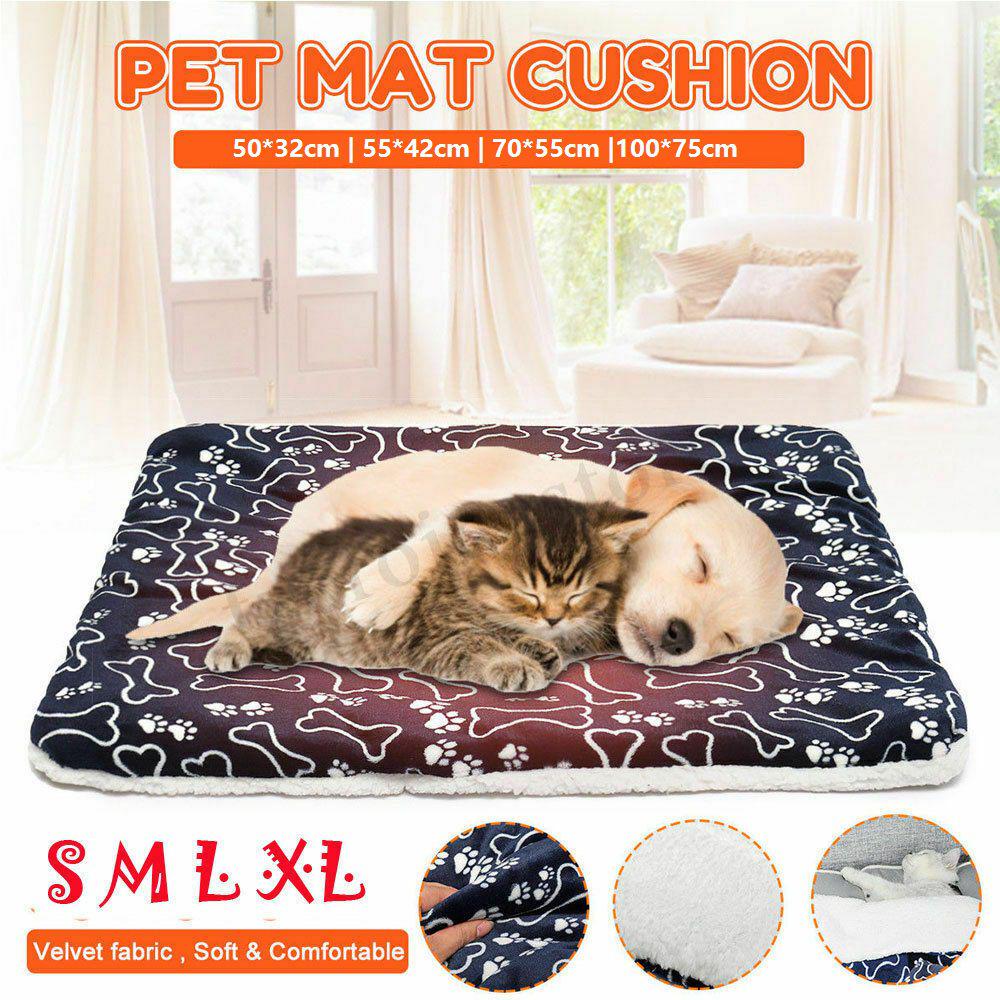 Luxurious Dog Bed Mattress Cushion Waterproof And Washable Double Sided Pet Pillow Mat