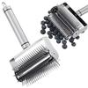 Stainless Steel Pizza Roller Puncher Effort-saving Berry Crusher Pizza Profile Puncher  Pastry