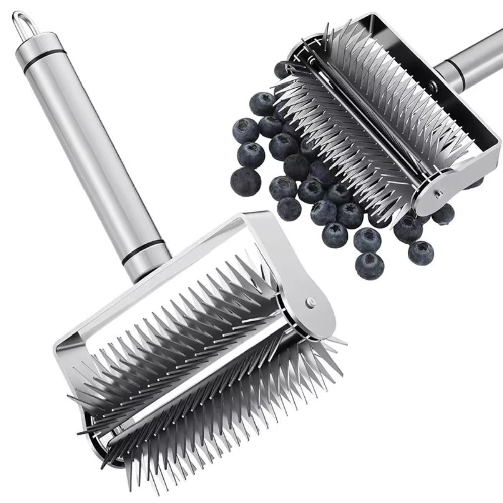 Stainless Steel Pizza Roller Puncher Effort-saving Berry Crusher Pizza Profile Puncher Pastry