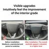 DQMN8 For Tesla Model 3 Highland Model Y Juniper 2025 Steering Wheel Button Sticker Protective Cover Patch Interior Car Accessories