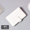 Customized Planner Diary Notebooks A5 A6 A7 Ring Binder Budget Pu Leather Binder Clip Notebook