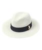 Yunibeosyeolkemiseuteuli Navy Line Summer White Fedora