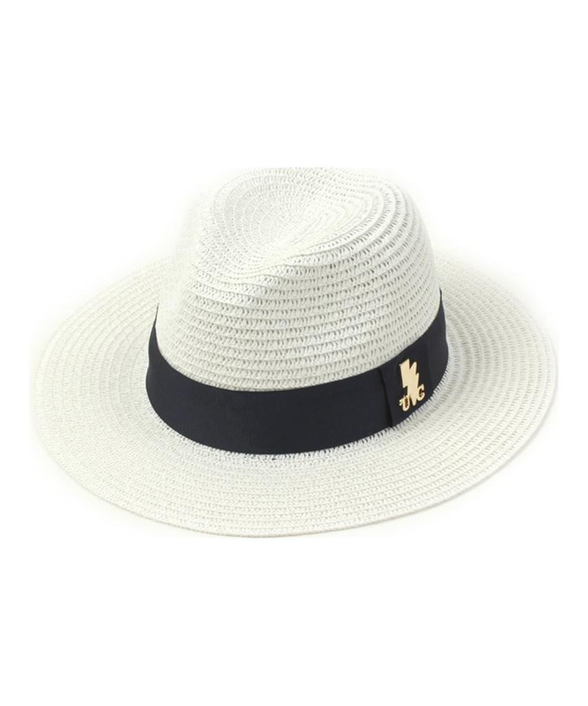 Yunibeosyeolkemiseuteuli Navy Line Summer White Fedora