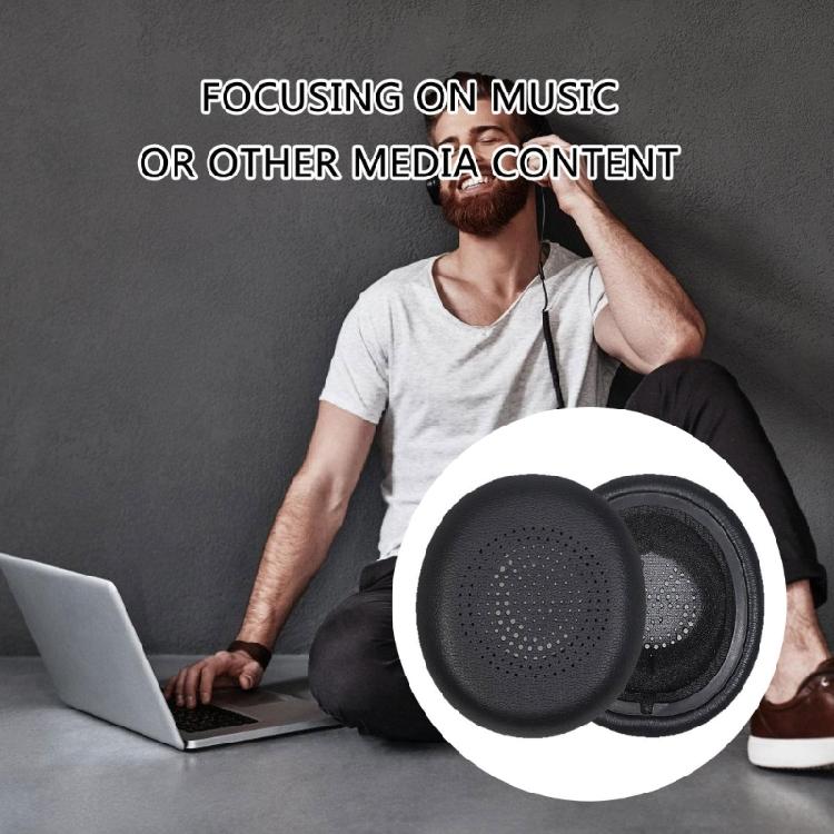 1Pair Ear Pad Headsets Earmuffs for Evolve2 30 MS UC Headphones Earpads Ear Pad Sponges Cushions Cover