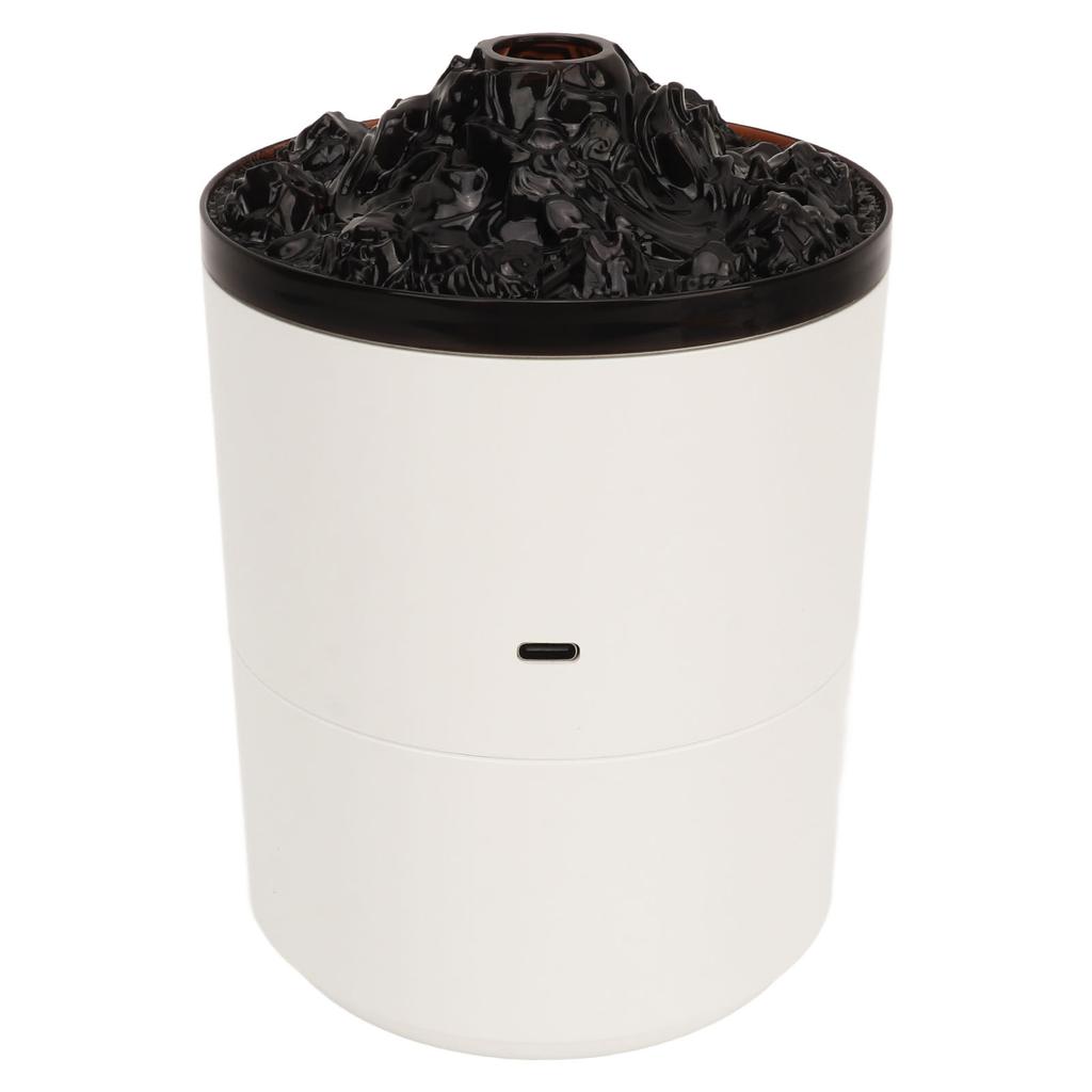 Flame Humidifier Aromatherapy Essential Oil Diffuser 450ml Jellyfish Mist Volcano Flame Diffuser