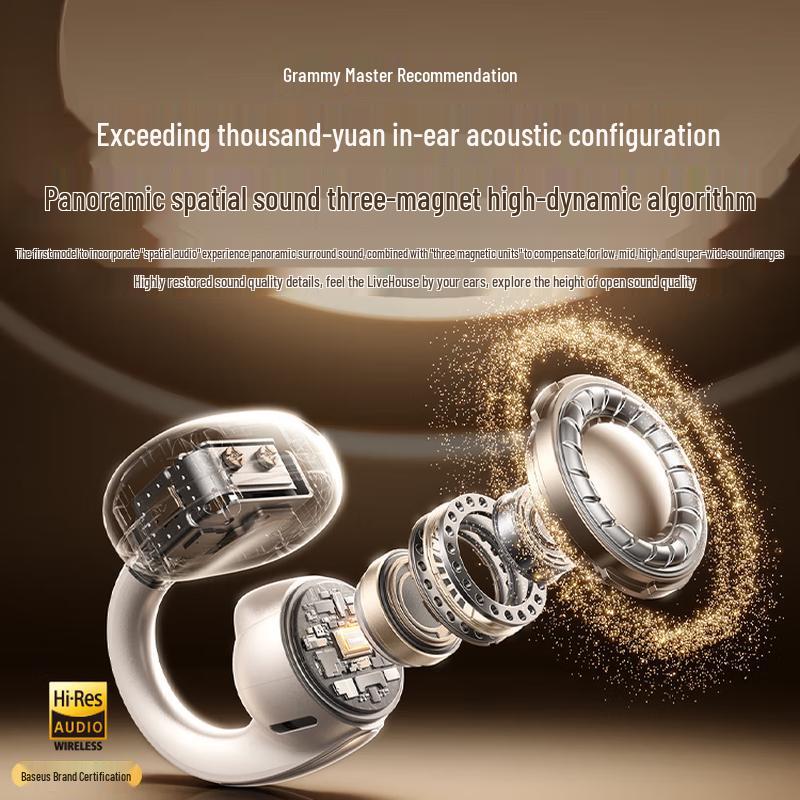 Baseus MC1 Little Cloud Bone Conduction Ear Clip Wireless Headset