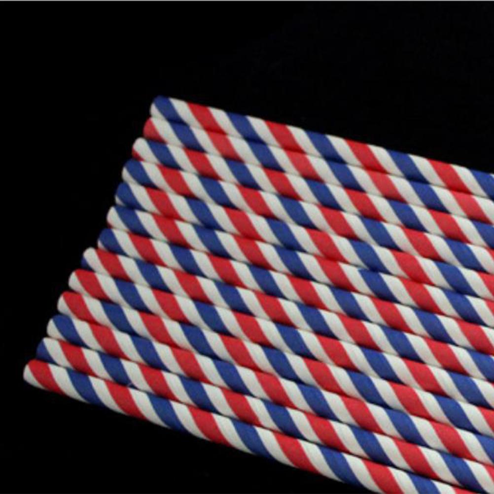 200 Pcs Milk Straws Cocktail Wedding Decor Groovy 4th Decorative Drinking Love