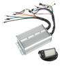 Sada bezkartáčového regulátoru motoru 1500W s LCD displejem 48?60V pro elektrická kola koloběžky