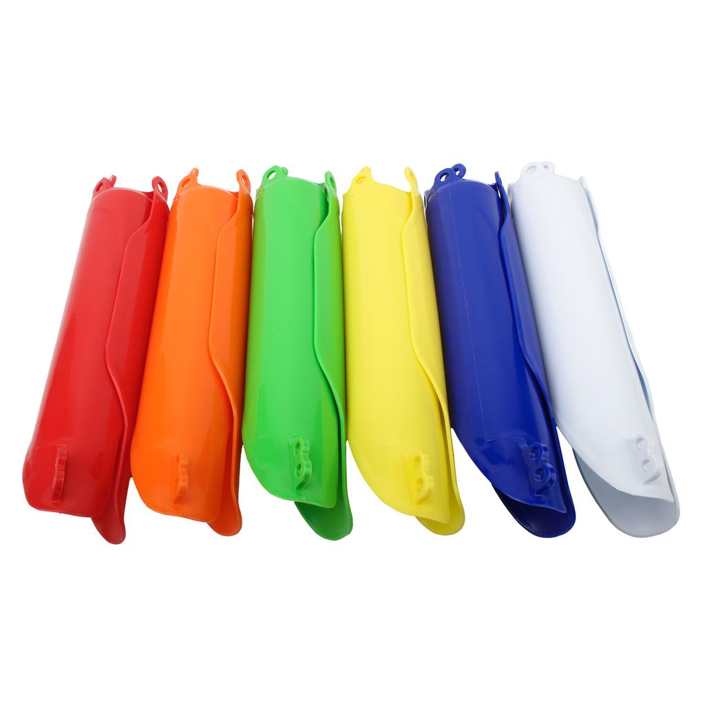 Motorcycle Plastic Fork Guard Front Fork Tube Frame Cover For Honda CRF CR 125 250R 250 450 X RX CRF250 CRF450 CR125