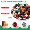 5Pcs 15mm Round Leopard Silicone Printed Beads For Jewelry Making DIY Keychain Necklace Bracelet Jewelry Accessories