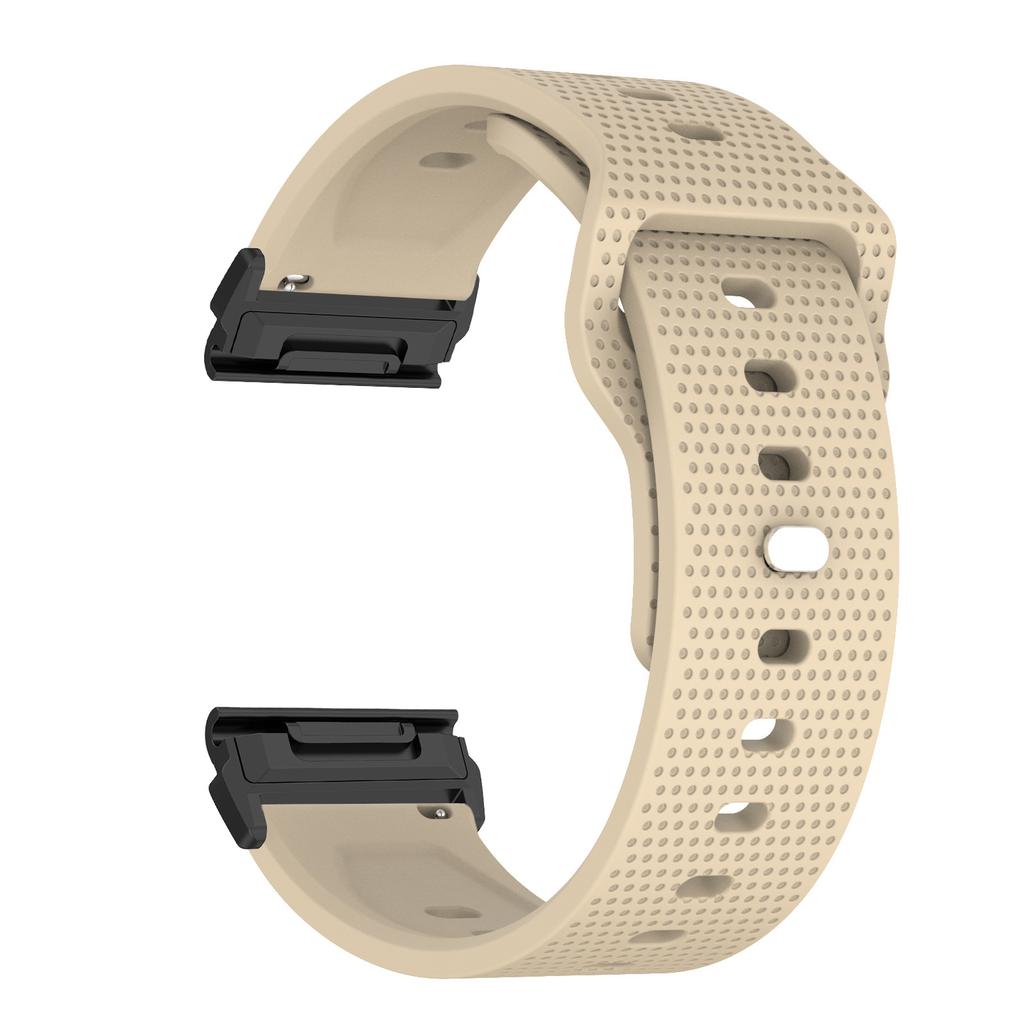 26 22mm Quick Fit Silicone Watch Strap For Garmin  Fenix 8/5/5X/5XPlus/6/6X Pro/7/7x/Forerunner945 925 Sports Band Metal Adapter