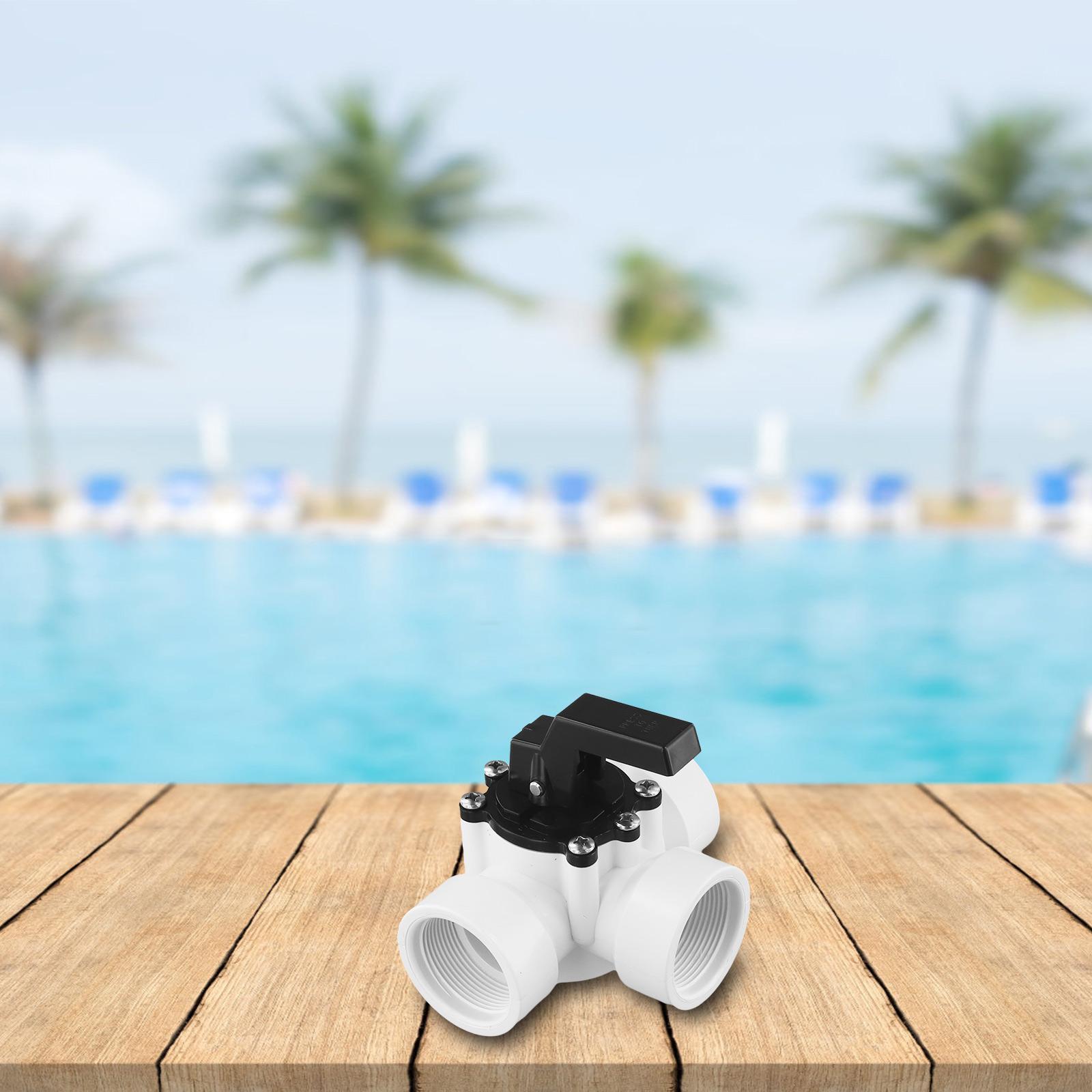 

Female Threaded Pool Diverter Valve Brand New High-quality Materials Serviceable Insides Stainless Steel Swimming China Mainland