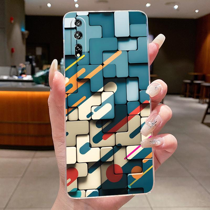 Phone Case For Huawei Y8P 2020 Y6P Y7P Y9S Aesthetic Luxury Dragon Cute Cool Boys Girls Soft Silicone Transparent TPU Case Cover