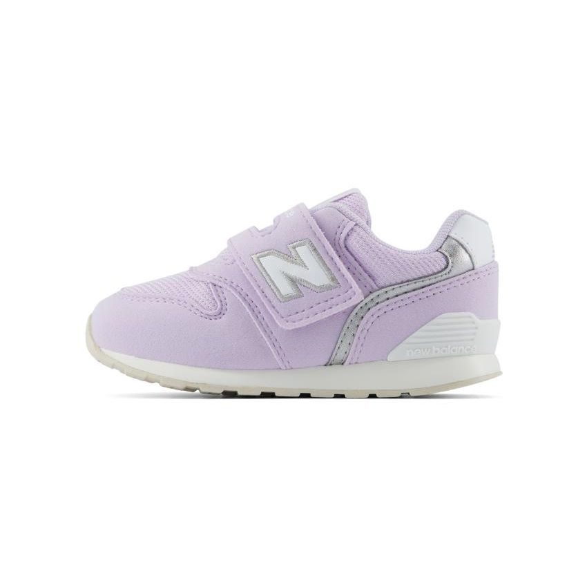 New Balance Nb 996 Synthetic Leather Anti-Kick Wear-Resistant Low-Top Walking Shoes Baby Shoes Light-Purple IZ996BC3