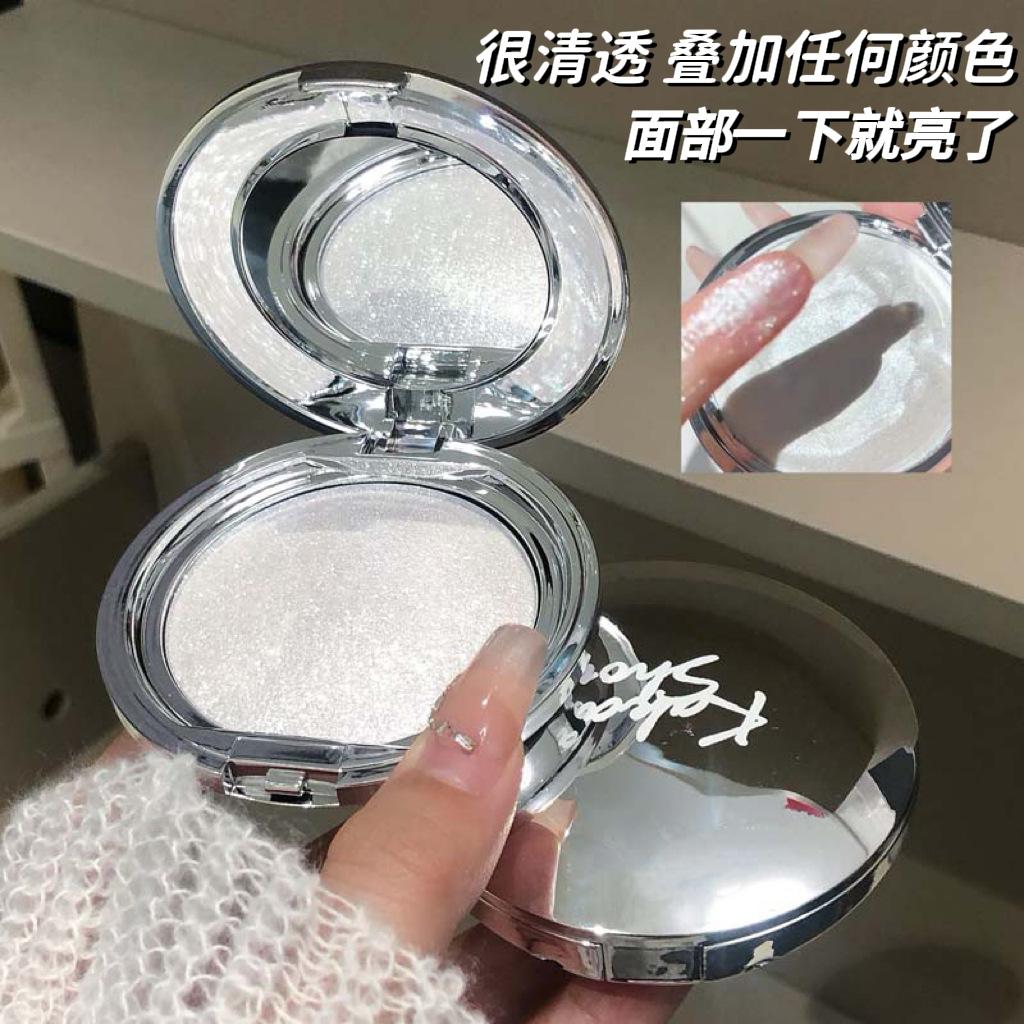 Single Color Shimmer Highlight Cream Brightening Three Dimensional Contouring Face Beauty Makeup