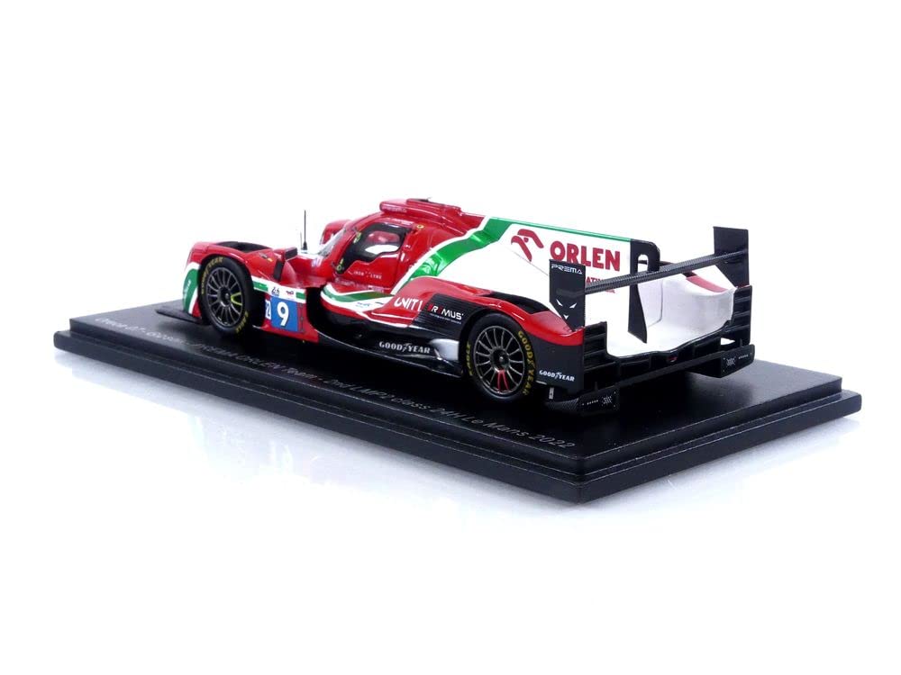 Spark Oreca 07 Gibson Prema ORLEN Team 2022 Le Mans 24H 2nd in class Colombo 1/43 #9 R. Kubica/L. Deletraz/L.