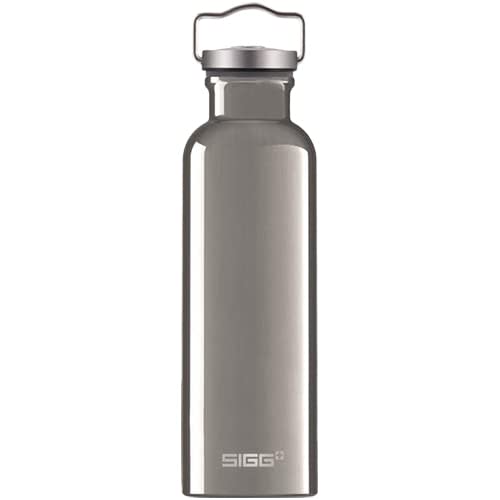 

SIGG (SIGG) Outdoor Water Bottle, Lightweight Swiss-Made Aluminum Bottle, Aluminum Original, 0.75L, 60191