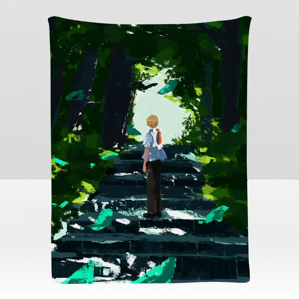 anime NBook Friends NNatsume Throw Soft Flannel Blanket for Bed Bedroom Sofa Picnic Throw Skinfriendly Breathable Gift Cover