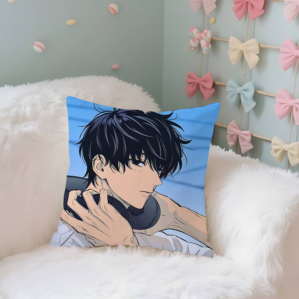

SSeba NNatsukis Case Plush Fabric Soft Pillowcase Double Sided Print Cushion Cover Household Gifts 40X40cm