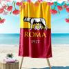 A.S. Roma.S Roma Asciugamano da Spiaggia Stampato, Asciugamano Grande Morbido ad Asciugatura Rapida per Spiaggia Campeggio Nuoto