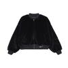 (WMNS) Sportswear Reversible Faux Fur Bomber Jacket 'Black' Women's FB8693-010