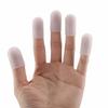 Yosoo Fingertip Protectors, Thumb Trigger Fingertip Protectors, Protective Caps for Cooking, Food-Grade Silicone, Reusable Fingertip Protection Pads,
