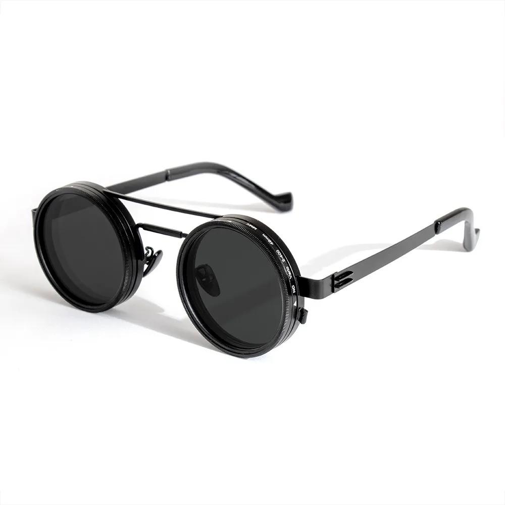 New Nd2-400 Adjustable Dimming Glasses 9 Level Nd Filter Sunglasses With Glasse Case Uv400 Eyewear Outdoor Driving