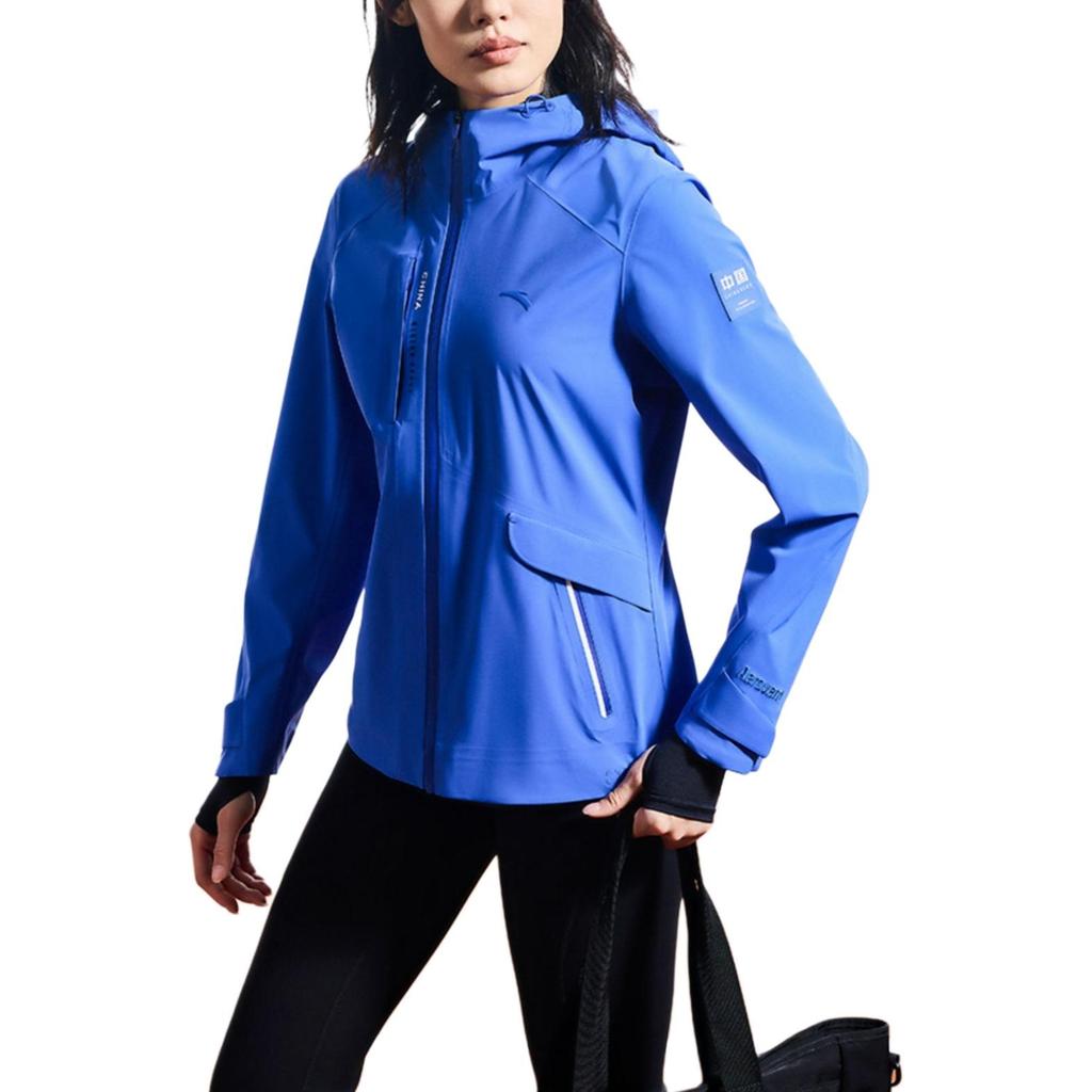 Anta Variety Training Collection Outdoor Hiking Waterproof, Windproof, And Breathable Windbreaker Jacket Women's 162437603-5